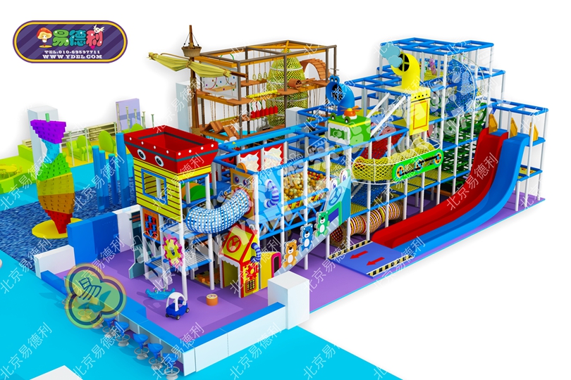 室內綜合拓展淘氣堡設備