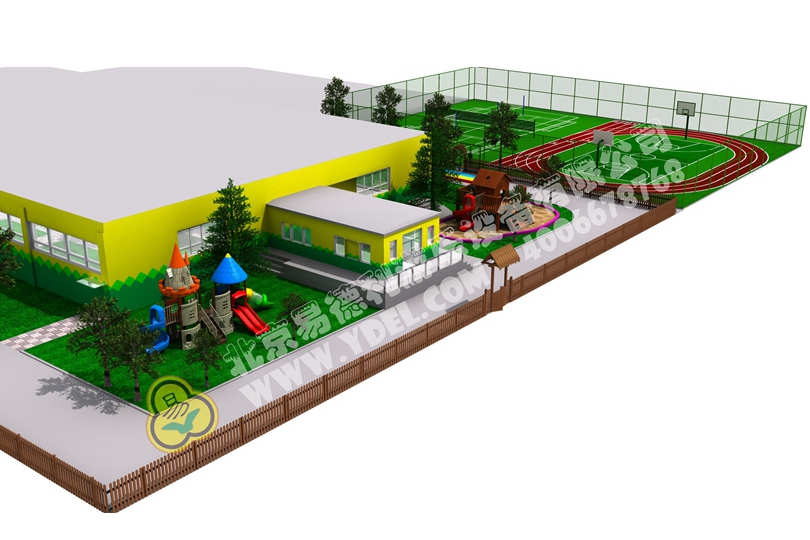 幼兒園戶外操場游樂設備規劃