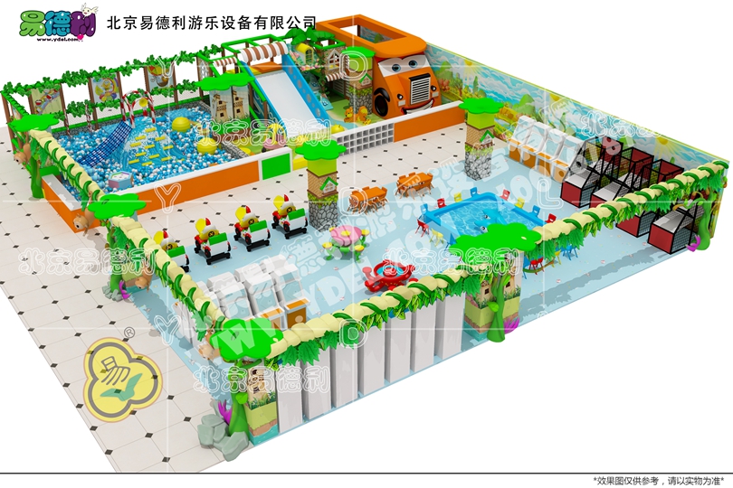 2020新款叢林淘氣堡設備