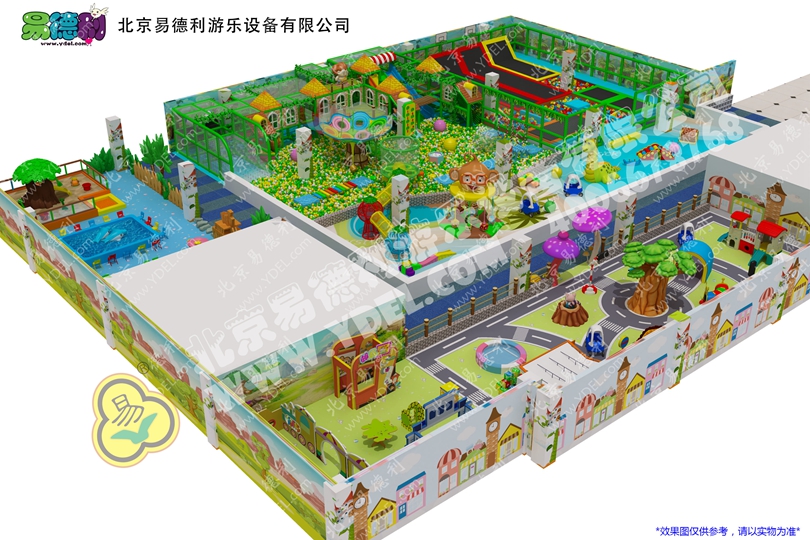 四川崇州森林主題淘氣堡設備