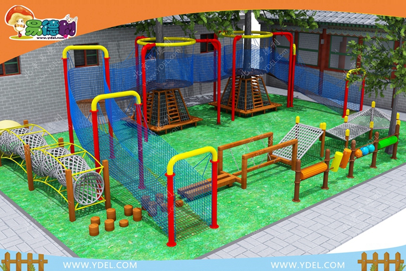 幼兒園戶外網繩樂園拓展設備