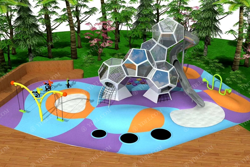 戶外兒童游樂園非標定制游樂設備