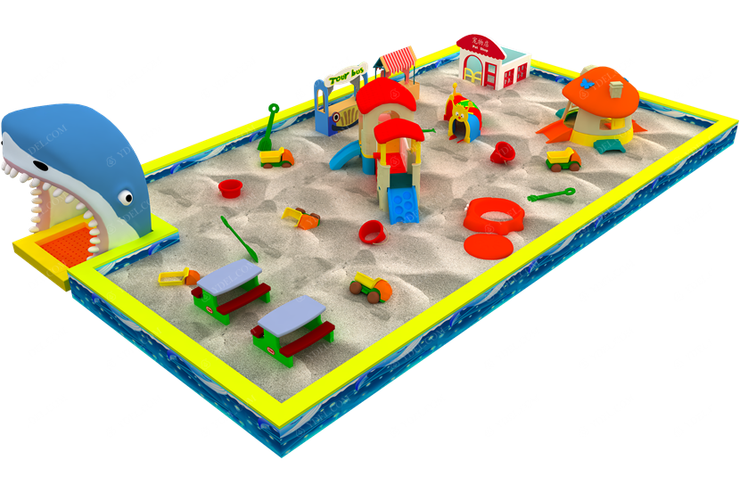 室內(nèi)淘氣堡沙池兒童樂園